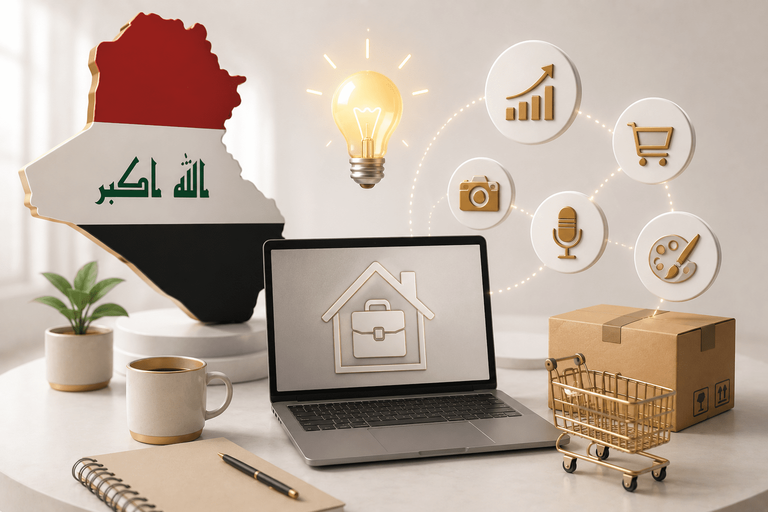 Irak'ta En Kârlı İş Fikirleri: 26+ Evde Yapılabilecek İş Fikri (2026)