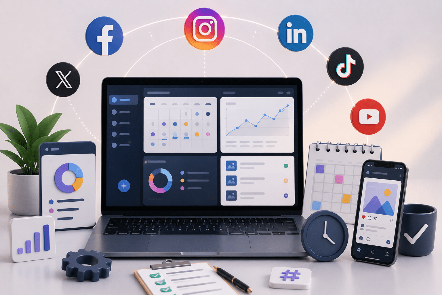 أفضل 21 أداة لإدارة وسائل التواصل الاجتماعي وميزاتها
