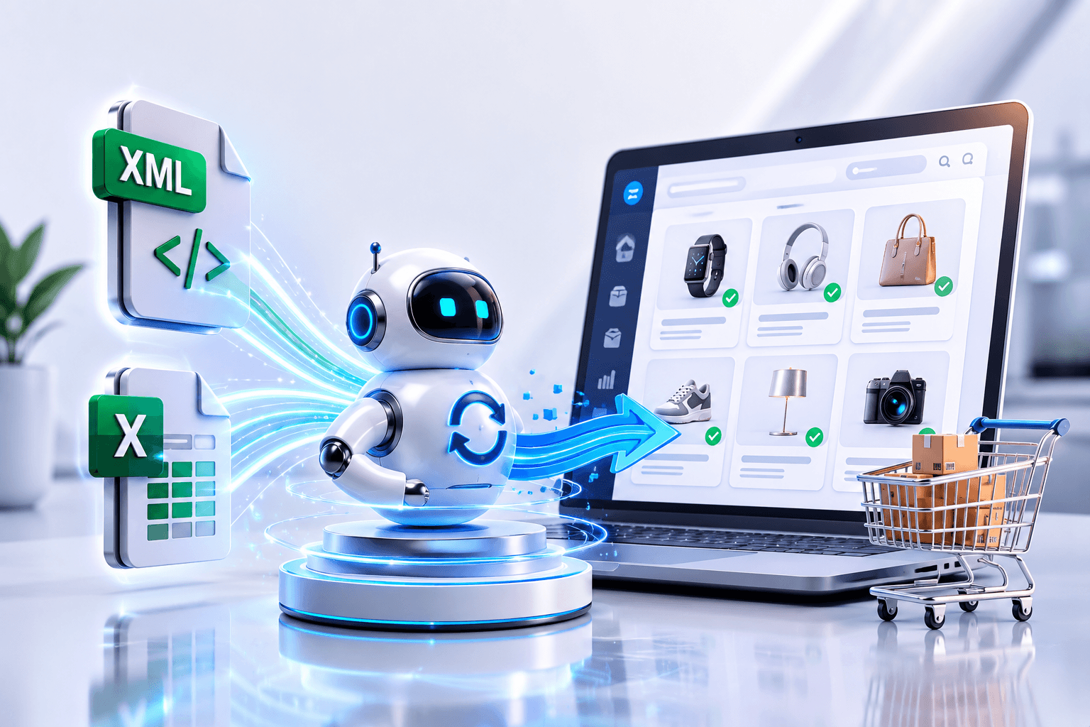 XML / Excel Ürün Aktarım ve Güncelleme Robotu
